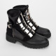 Giuseppe Zanotti  Buty na platformie ze srebrnymi