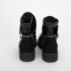 Giuseppe Zanotti  Buty na platformie ze srebrnymi