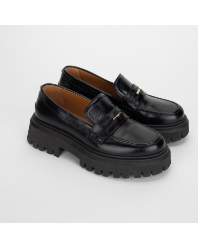 Maje Buty czarne na platformie
