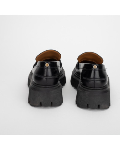 Maje Buty czarne na platformie