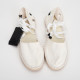 Armani Espadryle białe wiązane