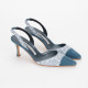 Manolo Blahnik  Buty NIEBIESKIE