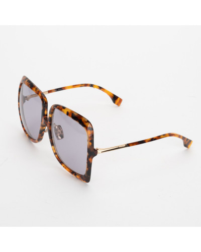 Fendi Okulary brązowe