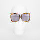 Fendi Okulary brązowe