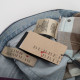 Burberry Spodnie fioletowe męskie