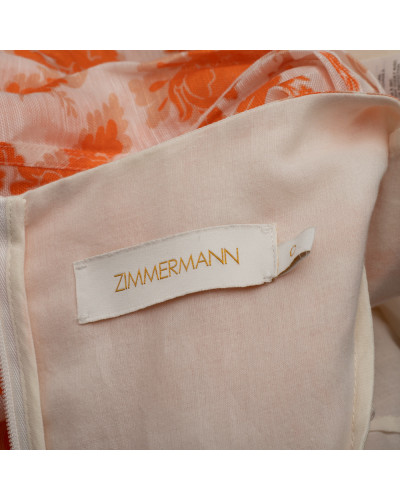 Zimmermann Sukienka pomarańczowa