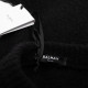 Balmain Sweter czrany z guzikami