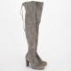 Stuart Weitzman Kozaki szare