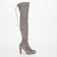 Stuart Weitzman Kozaki szare