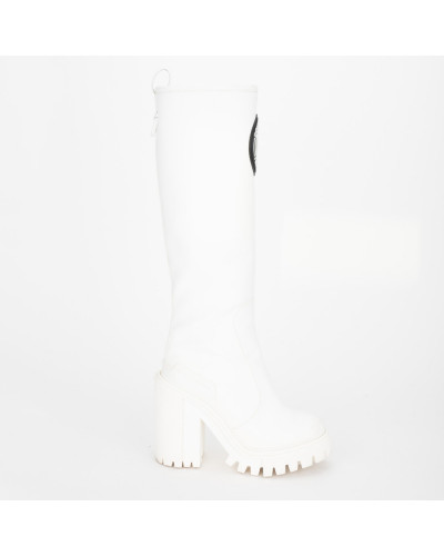 Dolce & Gabbana Kozaki białe