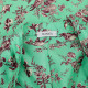 Max Mara Sukienka zielona w kwiaty