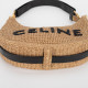 Celine Torba ratanowa z logo