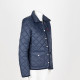 Ralph Lauren Kurtka granatowa pikowaną
