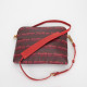 Marc Jacobs bordowa torba w napisy