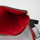 Marc Jacobs bordowa torba w napisy