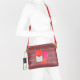 Marc Jacobs bordowa torba w napisy