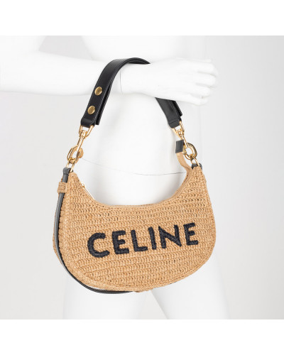 Celine Torba ratanowa z logo