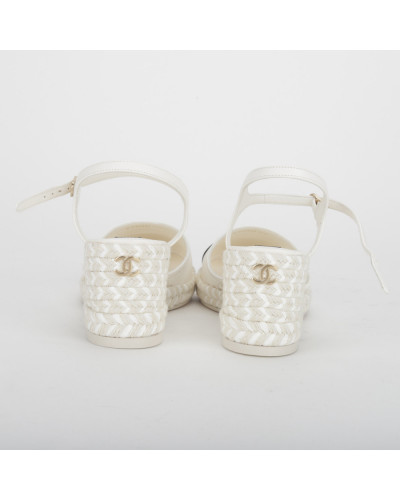 Chanel  espadryle na platformie