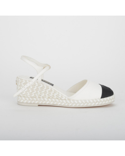 Chanel  espadryle na platformie