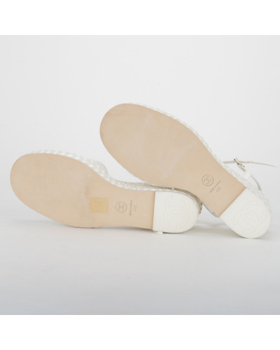 Chanel  espadryle na platformie