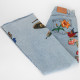 Gucci jeansy z haftem