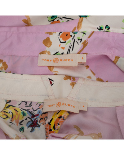 Tory Burch różowy komplet