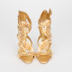 Giuseppe Zanotti  Buty złote sandałki