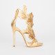 Giuseppe Zanotti  Buty złote sandałki