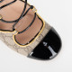 Gucci botki w monogram wysokie