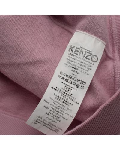 Kenzo Bluza różowa w kwiaty