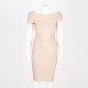Herve Leger bezowy komplet