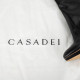 Casadei czarne skorzane kozaki