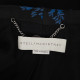 Stella McCartney Marynarka czarna z niebieskim