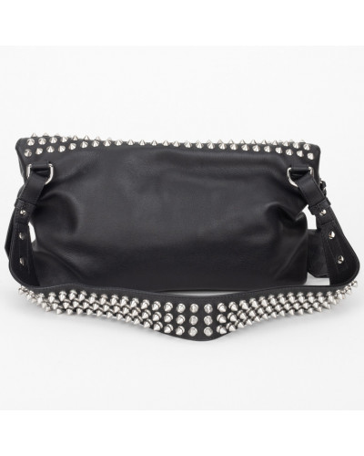 Burberry Torebka czarna z cwiekami