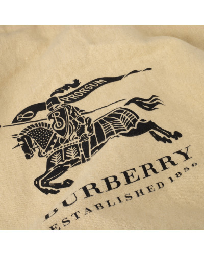 Burberry Torebka czarna z cwiekami