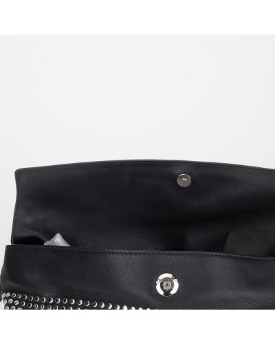 Burberry Torebka czarna z cwiekami