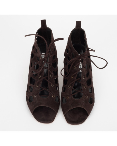 Manolo Blahnik  Sandały brazowe
