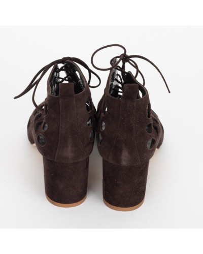 Manolo Blahnik  Sandały brazowe