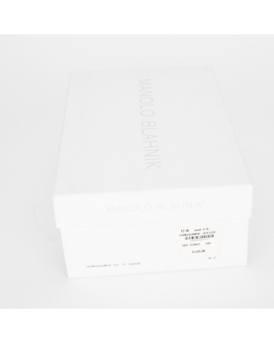 Manolo Blahnik  Sandały brazowe