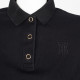 Burberry Bluzka czarna z kołnierzykiem