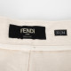 Fendi Jeansy KREMOWE MĘSKIE