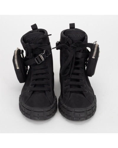 Prada Buty sportowe sneakersy z kieszonką