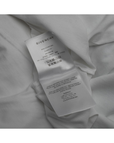 Givenchy Ubranie biały T-shirt z logo