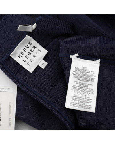 Herve Leger Sukienka granatowa