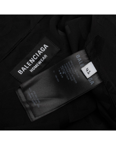 Balenciaga Ubranie męska koszula czarna w logo