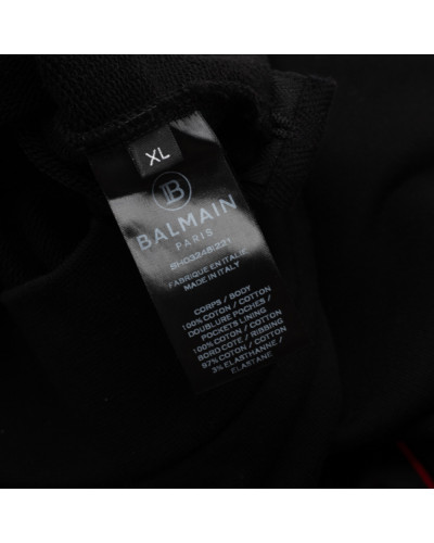 Balmain Bluza cazrna z logo