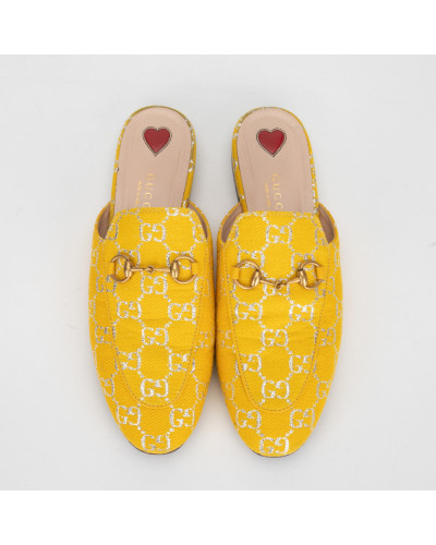 Gucci Loafers żółte z logo