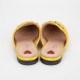 Gucci Loafers żółte z logo