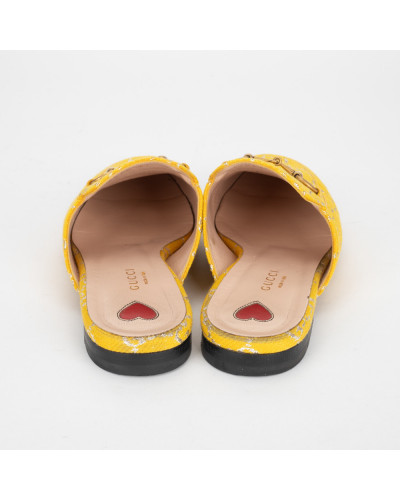 Gucci Loafers żółte z logo