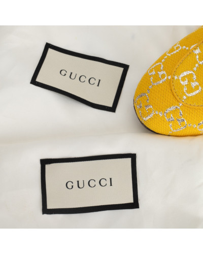 Gucci Loafers żółte z logo